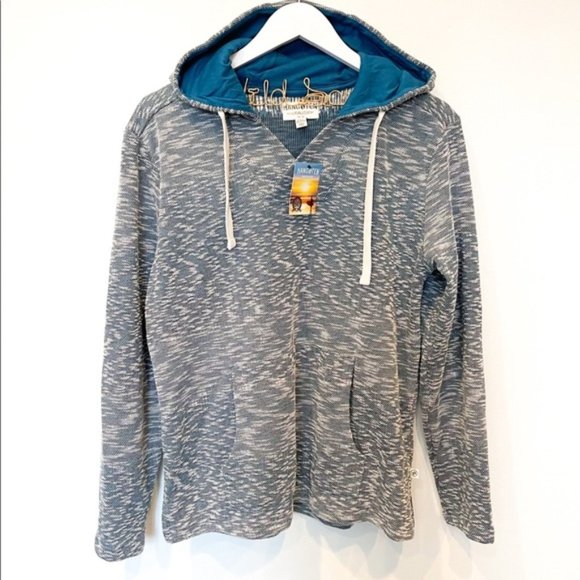 NWT HANG TEN Beachy Knit Hooded Sweatshirt - Picture 1 of 3